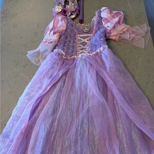 Rapunzel Disney Lavender Princess Costume for Kids